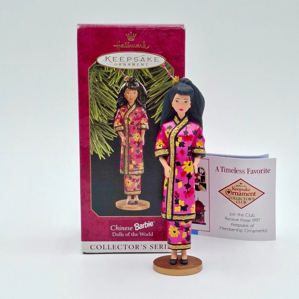 Hallmark Keepsake Ornament Dolls of the World Chinese Barbie Collector's Series